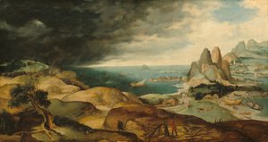 Sankt Katarinas martyrium, ca. 1540 af Matthijs Cock
