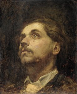 Portræt af Jacob Maris af Matthijs Maris
