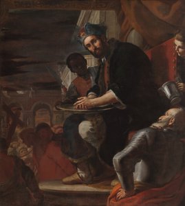 Pilatus vasker sine hænder, 1663. af Mattia Preti