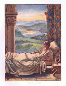 The airs of Heaven, illustration fra Lady And Fairy Tales, 1914