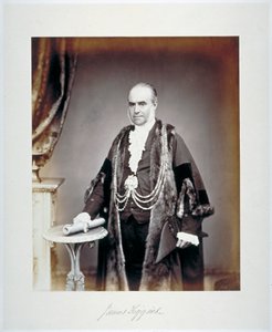 James Figgins, sherif i London, i slægtsdragt, c1865