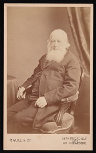 Portræt af John Gould 1804-1881, før 1875.
