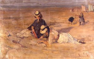 På stranden af Maurice Blieck