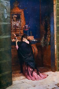 En bøn til Madonnaen, c1877-1912, 1912.