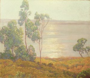 The Morning Sun, San Diego (olie på lærred) af Maurice Braun