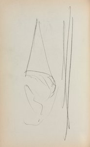 Italiensk skitsebog: Sejl side 69, 1898-1899. af Maurice Brazil Prendergast
