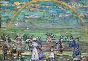 Regnbue, 1905 af Maurice Brazil Prendergast