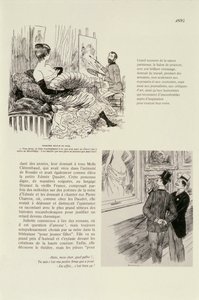 Første gang til et portræt, 1895 af Maurice Charles Mathieu Bonvoisin