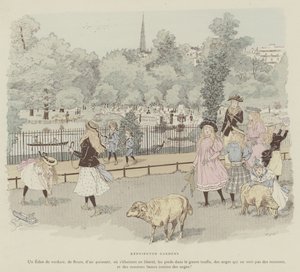 Illustration til La Vie De Londres af Mars