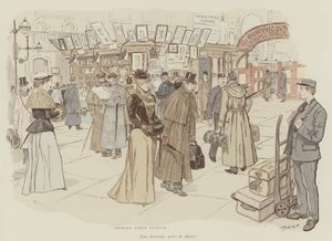 Illustration til La Vie De Londres af Mars af Maurice Charles Mathieu Bonvoisin
