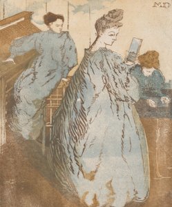 Sætteværkstedet, ca. 1895.