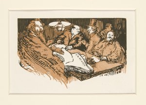 Gadesælgerne i La Pensee, illustration, s. 47