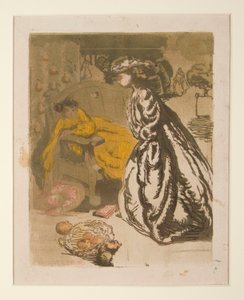 To kvinder i en park af Maurice Delcourt