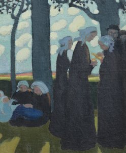 Aften nær Binic, ca. 1895 af Maurice Denis