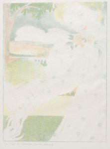 Kærlighed: Pl. 8, Og det er Hændernes kærtegn Amour: Pl. 8, Et cest la caresse de ses mains, 1898 af Maurice Denis