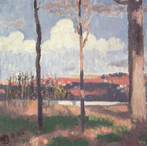 Marly-akvædukten set fra Pecq af Maurice Denis