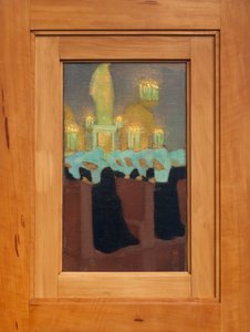 Morgenmesse (nonner i bøn) af Maurice Denis
