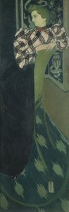 Portræt af Madame Ranson i grønt, 1893 af Maurice Denis