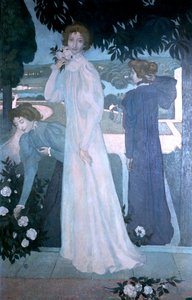 Portræt af Yvonne Lerolle, 1897 af Maurice Denis