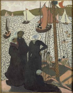 Regattaer ved Perros-Guirec Regattaer ved Perros-Guirec, 1892. af Maurice Denis