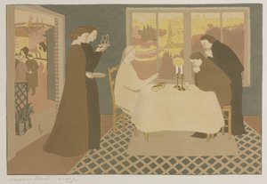 Pilgrimmene i Emmaus af Maurice Denis