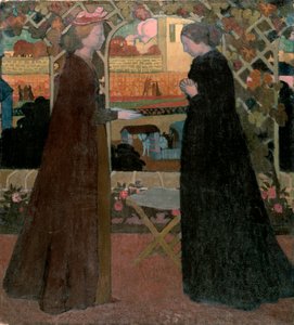Besøget, 1894. af Maurice Denis