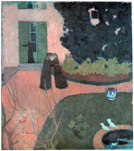 Besøget, c1892-1893. af Maurice Denis
