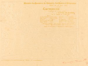 Carmoisine af Maurice Dumont