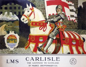 "Carlisle: Porten til Skotland", LMS-plakat
