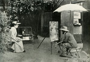 Toulouse-Lautrec maleri Berthe den døve, 1890, 1947. af Maurice Joyant