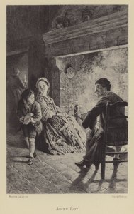 Farvel stege (dybtryk) af Maurice Leloir