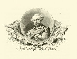 Illustration til De tre musketerer (gravering) af Maurice Leloir