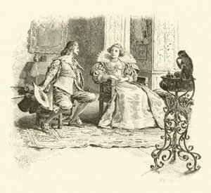 Illustration til De tre musketerer (gravering)