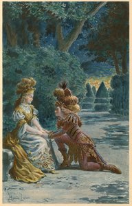 Glæden ved den fortryllede ø (illustration) af Maurice Leloir