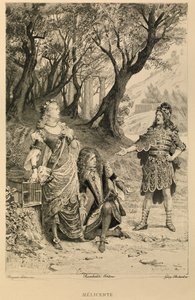 Melicerte de Moliere af Maurice Leloir