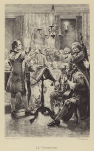 Charivari (gravering) af Maurice Leloir