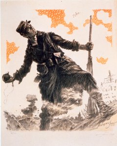 Fransk propagandaplakat Day of the Hairy. 25. og 26. december 1915, udb. 1915