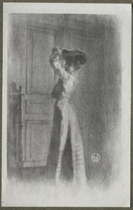 Moderigtig kvinde af Maurice Louis Henri Newmont
