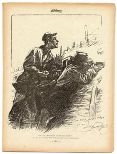 La Baionnette, B  W-satire af Maurice Neumont