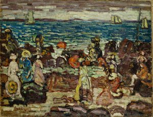 Ein dunkler Tag af Maurice Prendergast