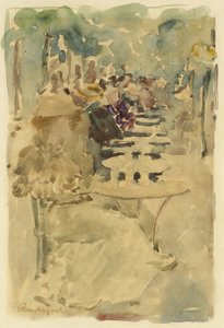 Udendørs café
