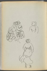 Skitsebog - The Granite Shore Hotel, Rockport, side 172: Figurer