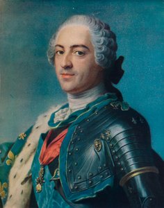 Ludvig XV, 1748 af Maurice Quentin de La Tour