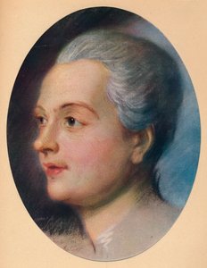 Portræt af en dame, c1751 af Maurice Quentin de La Tour