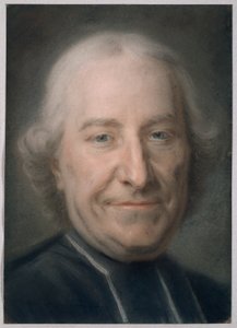 Portræt af Claude Charles Deschamps af Maurice Quentin de Latour