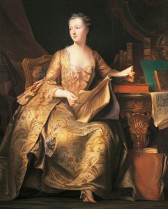 Portræt af Marquise de Pompadour, ca. 1755 (maleri)