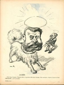 Smørtallerkenen, nummer 191, satirisk i farve af Maurice Radiguet