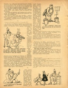 Smørtallerkenen, nummer 353, Satirisk i farver af Maurice Radiguet
