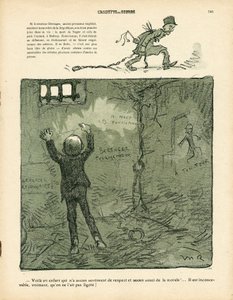 Smørtallerkenen, nummer 411, satirisk i farve af Maurice Radiguet