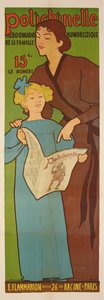 Plakat for det ugentlige humoristiske blad Polichinelle, 1896